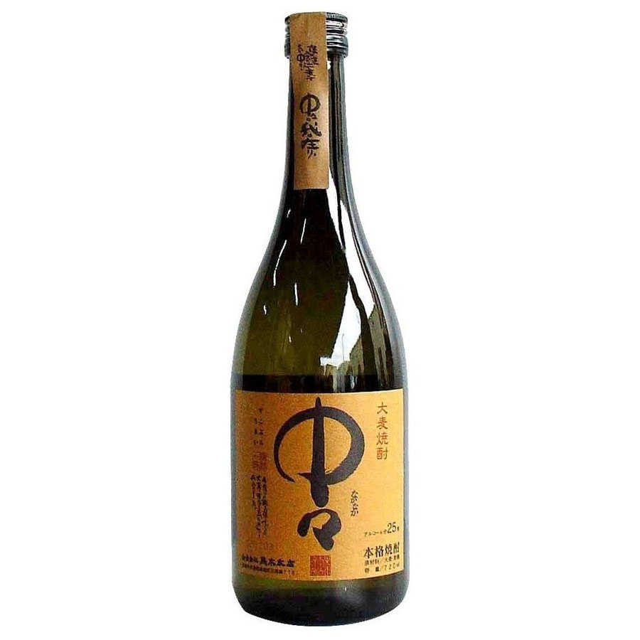 【送料無料】黒木本店 大麦焼酎 中々 麦 25度 720ml×6本