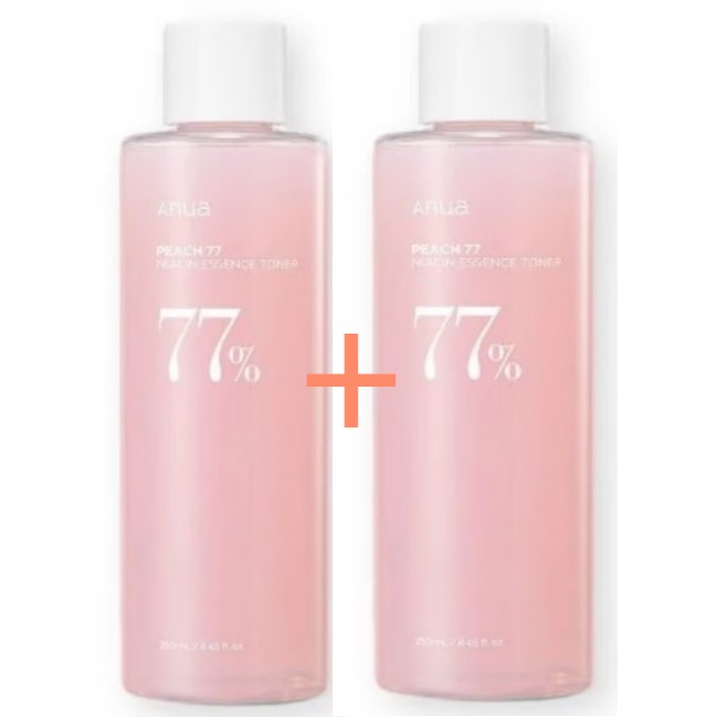 [1+1]桃 77 ナイアシン エッセンス トナー 250ml 2個
