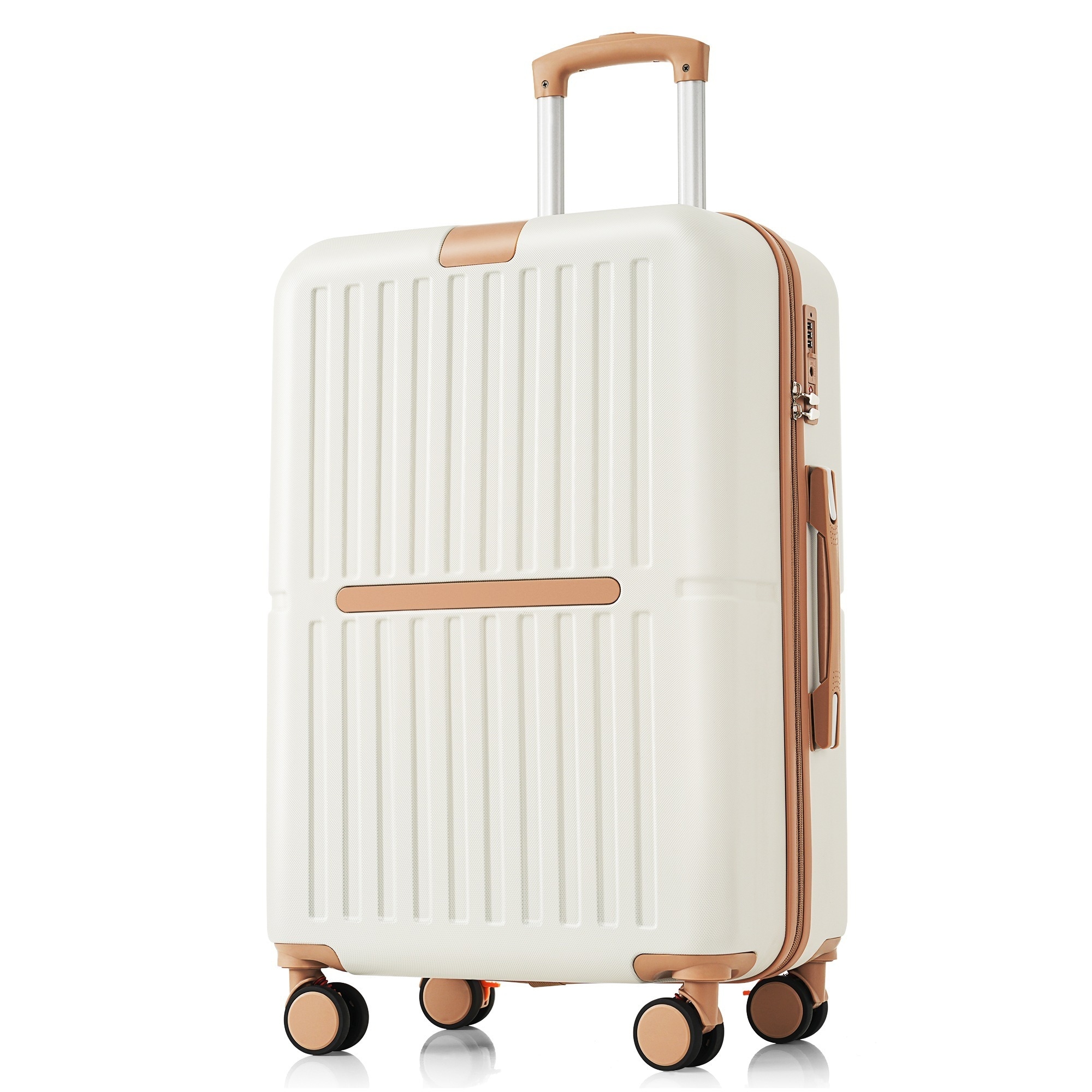 【2点購入で150OFF】【夏日限り激安SALE】スーツケース Mサイズ USBポート付き キャリーケース ストッパー付き カップホルダー付き フック式底足 3日~7日 大容量 超軽量 軽い おしゃれ