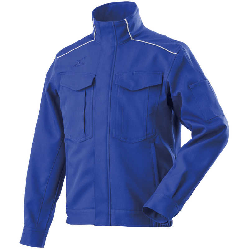 ミズノ　ワークジャケット(通年素材) ［ユニセックス］ 2XL 24：ブルー　F2JE858224