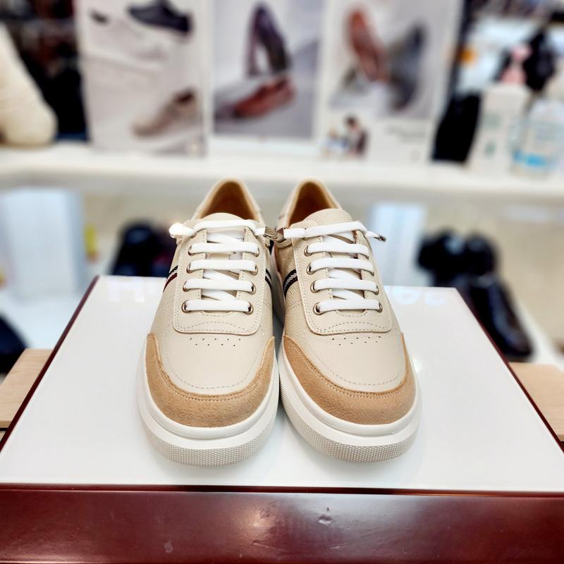 女性の足に優しい軽量バンド紐コンフォートカジュアルスニーカー 3fq457-B_CA