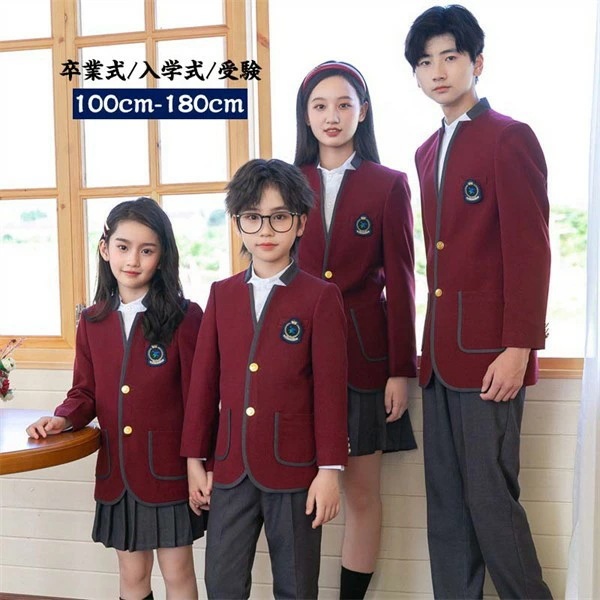 品質良い 卒業式 入学式 スーツ 女の子 男の子 3点セット 中学 小学生 受験 学生服 通学 セット 大きいサイズ 女児 ジュニアスーツ 子供スーツ お受験 発表会 七五三 ガール 卒業式服 卒園式