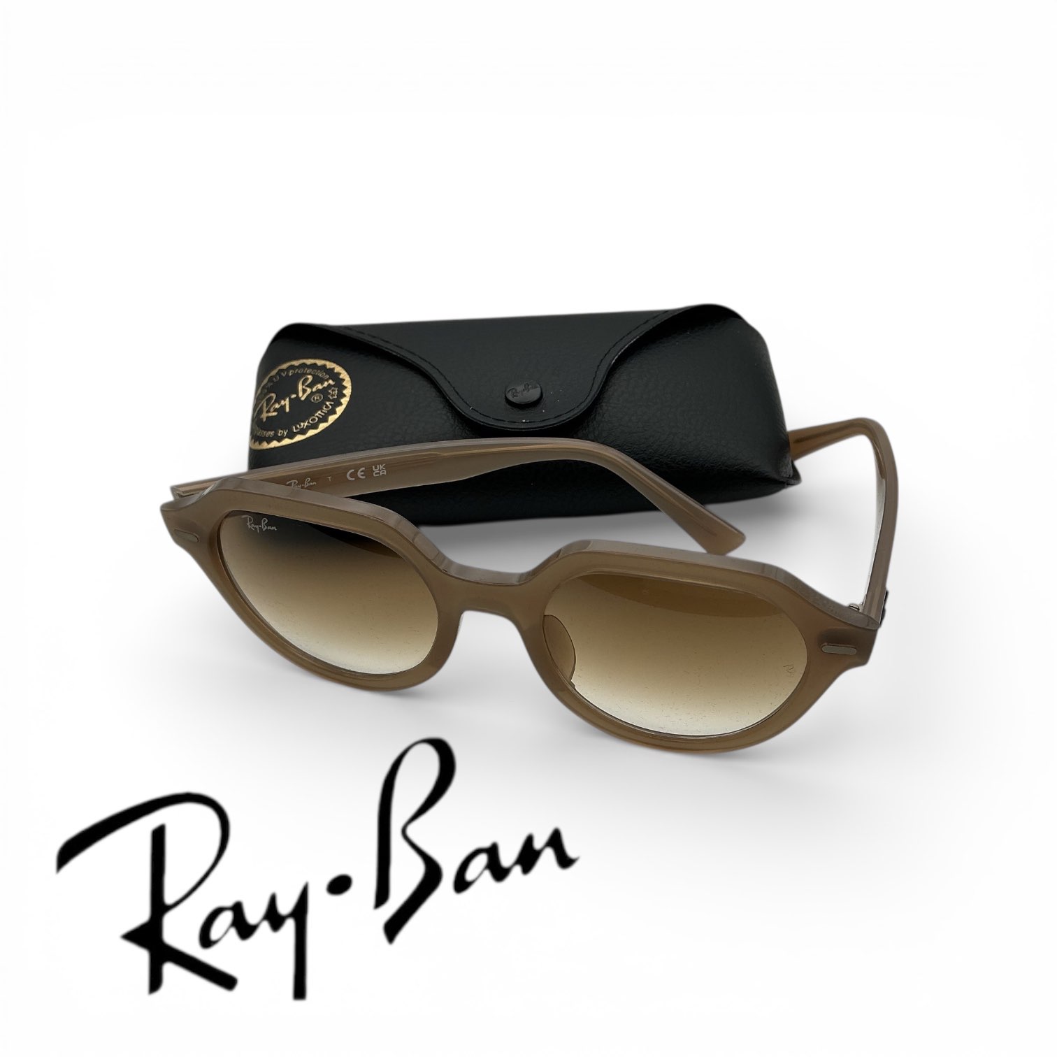 サングラス 0RB4399F 616651 GINA Tortledove／Clear Gradient Brown