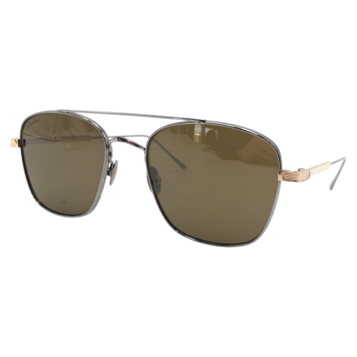 美品 ブラウン ゴールド メタル K0VC101310 CT0163S 007 サングラス メンズ 410464
