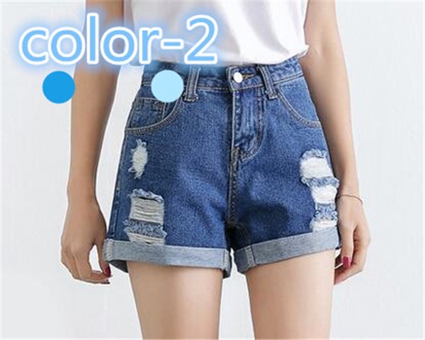 レディースショートパンツ ハイセンス ダメージ ホットパンツ ファッション 着心地よい 人気ショーパン レディースショートパンツ デニム ジーンズ