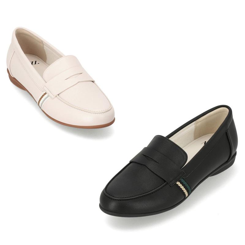 マッツ女性ベーシックウェビングコンフォートローファー1.5cm LCWC95M613