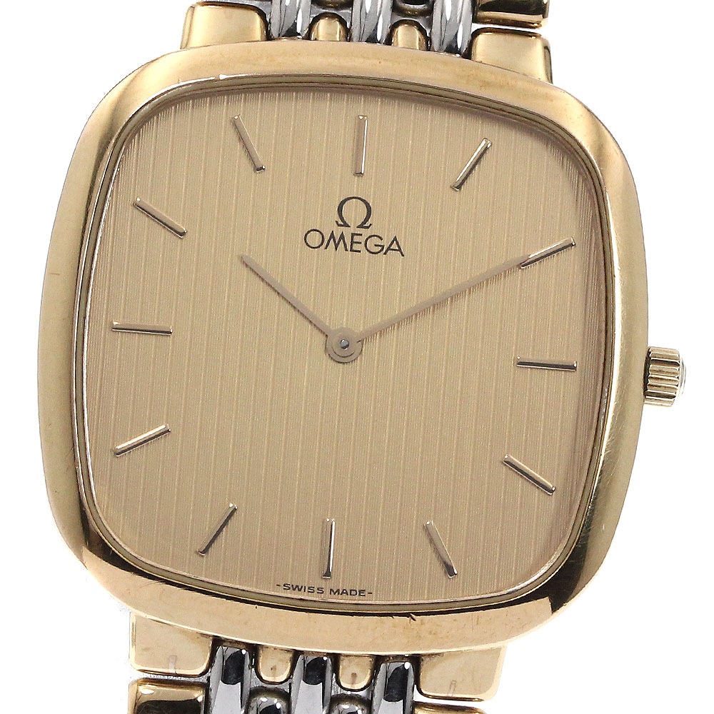 オメガ OMEGA デビル スクエア クォーツ メンズ _872694【】 【公式通販】