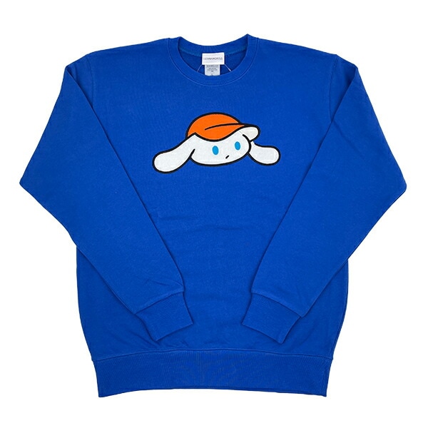 サンリオ アイシナモロール スウェットトレーナー Lサイズ (ブルー) アパレル Sanrio_4445-ic-9046