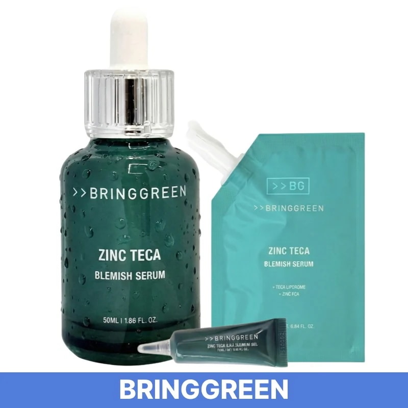 【限定企画】 ジンクテカ トラブルセラム 50mL＋25mL リフィル (+スポットジェル10mL)