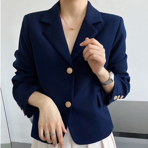 短いスーツのコート 韓版 ファッション 気質 スーツLFZ