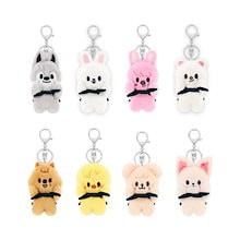 【STRAYKIDS】メンバー選択 SKZOOぬいぐるみ 10CM キーホルダー stray kids パイロット スカーフ取り外し可能 バッグチャーム 応援ストラップ 推し活 KPOP 韓国