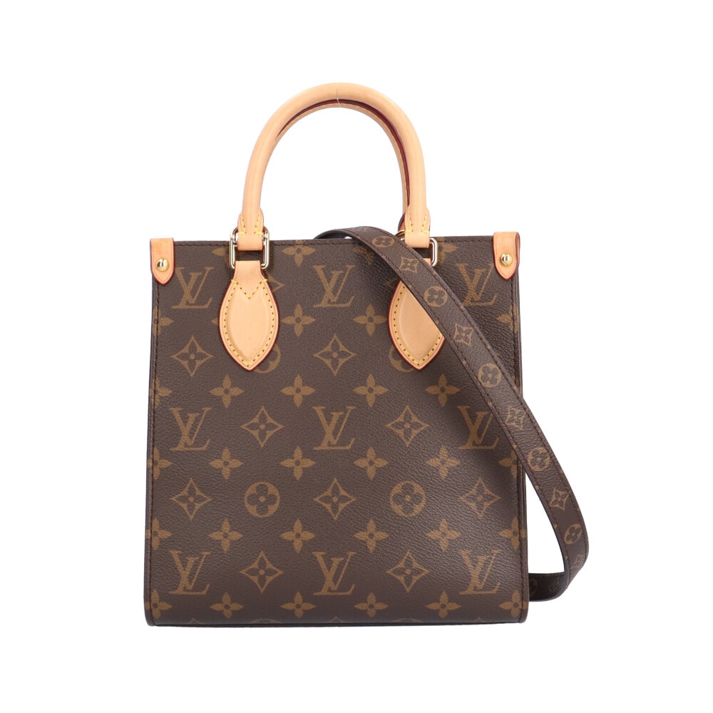 ルイヴィトン サックプラBB モノグラム ショルダーバッグ モノグラムキャンバス M45847 ブラウン LOUIS VUITTON 中古 美品