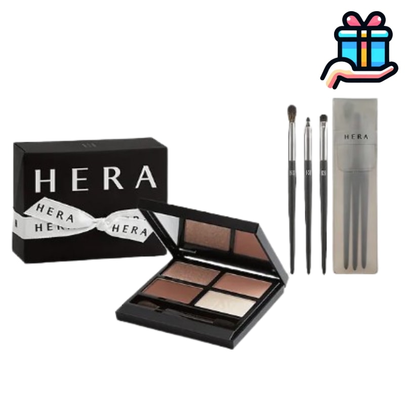 [新品発売企画]NEW クオッド アイ カラー シャドウ (+メイクブラシ3種贈呈) アイメイク 色調 シャドウ