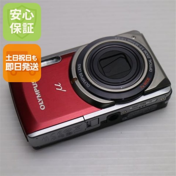 超美品 μ-7020 レッド OLYMPUS デジカメ 38