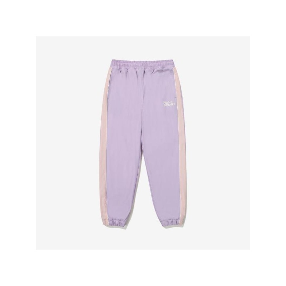 [FILA KIDS] インシショナルウーブンジョガーパンツ (FK2WPG3202X_PLV) Q0ZFK2WPG3202XPLV