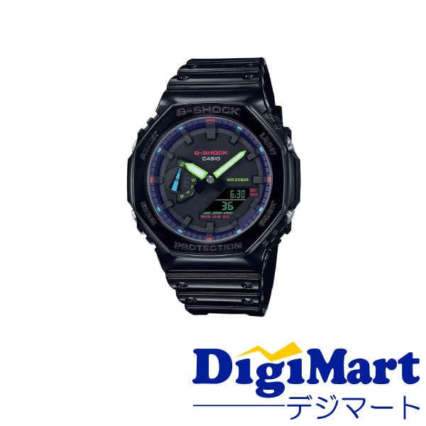 CASIO G-SHOCK GA-2100RGB-1AJF アナデジ 腕時計【新品国内正規品】