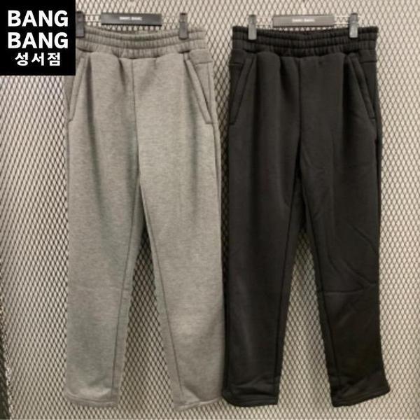 HC04 冬の男性フリース起毛トレーニングパンツ ベーシックウエストバンド 暖かく快適 (S43286731)