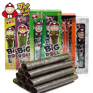 タイ輸入taokaenoiボス海苔巻き27 gボス仔定番カリカリ海苔カジュアルスナックボス海苔 おつまみ