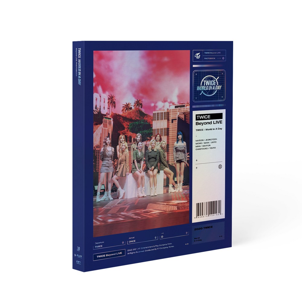 [未開封新品] TWICE - BEYOND LIVE TWICE WORLD IN A DAY PHOTOBOOK
