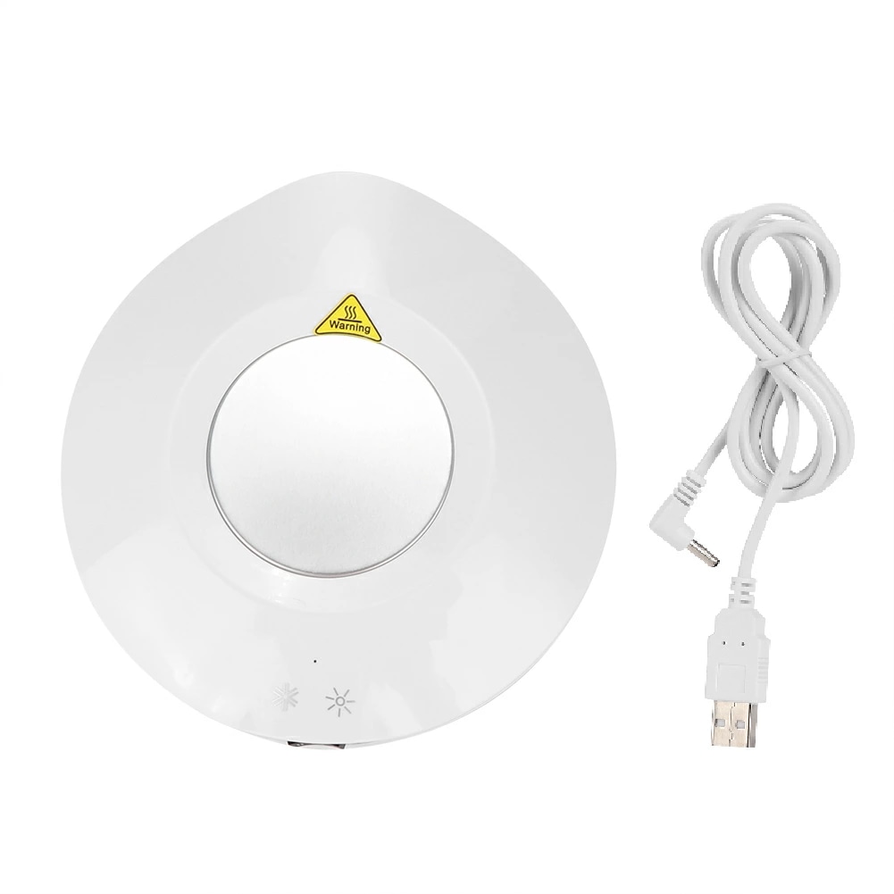 送料無料　カップウォーマー マグウォーマー 卓上 コップ 冷却 加熱 コーヒーウォーマー あったか お茶 飲み物 薄型 USB コースター 冷熱両用 カップホルダー 車用 家庭用 ドリンクホルダー ポ