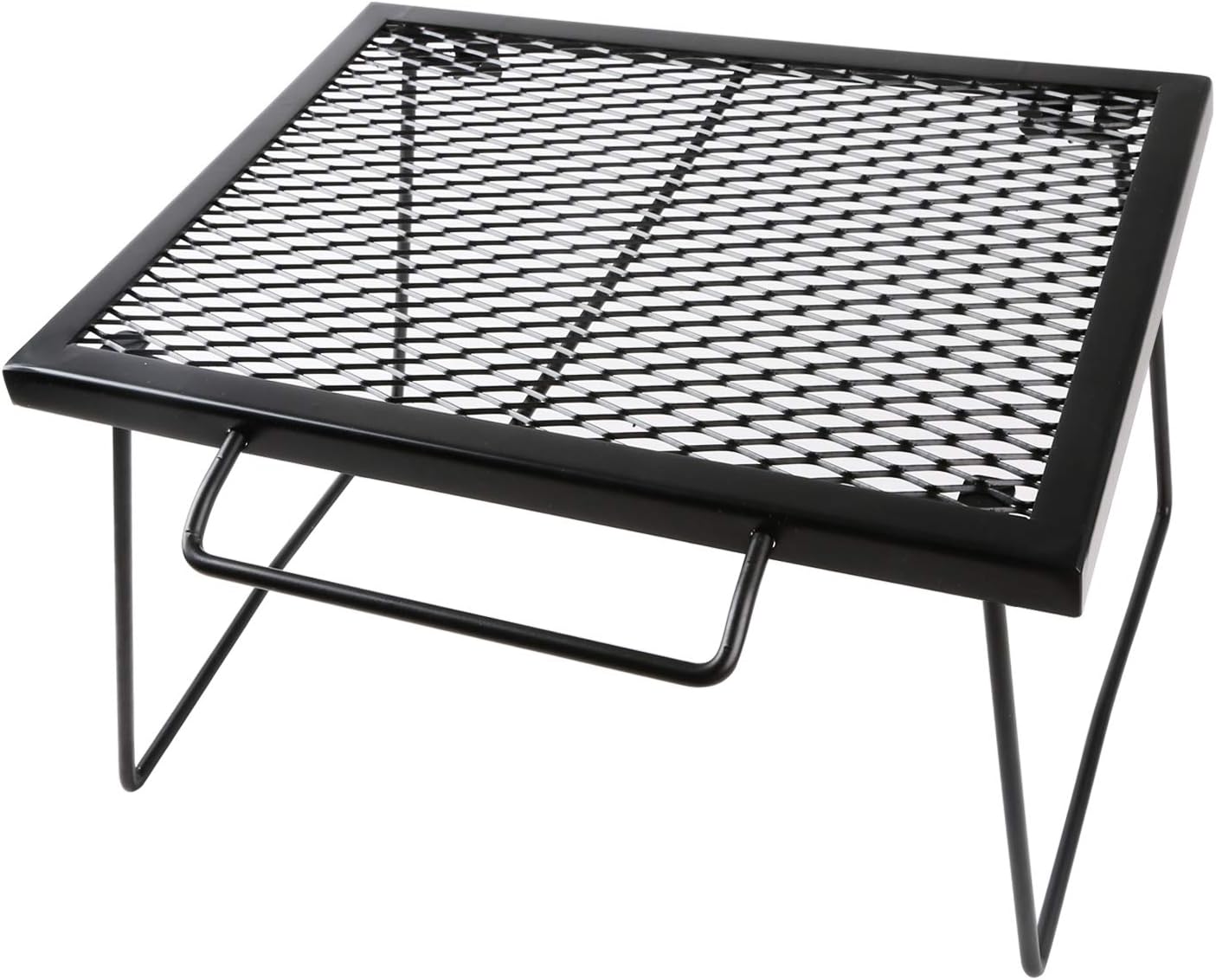 折りたたみ式メッシュ焚き火テーブル ロータイプ 専用キャリーバッグ付 43×32×26cm