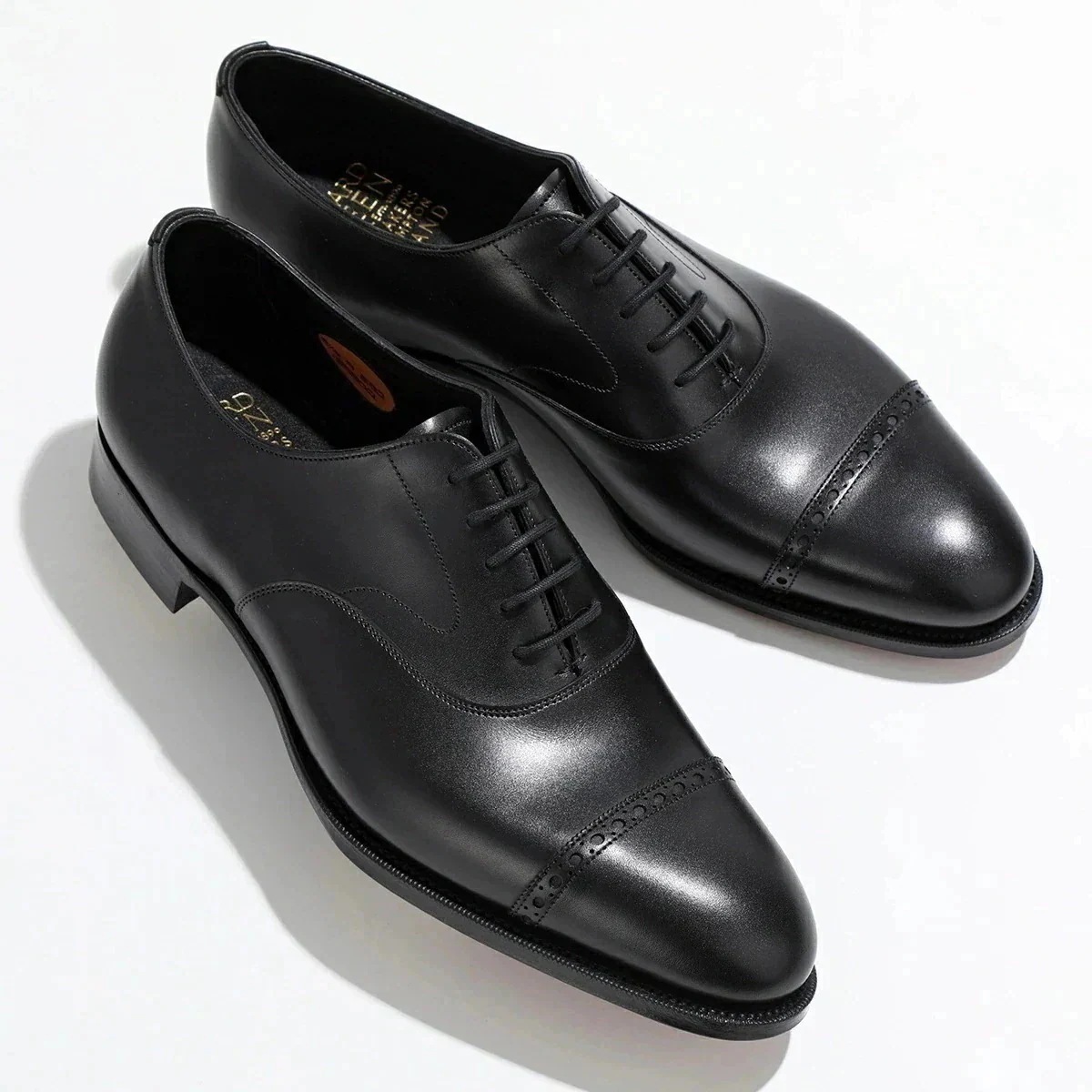 Edward Green エドワードグリーン レザーシューズ BERKELEY E82 バークレー メンズ オックスフォード パンチドキャップトゥ 革靴 BLA 【ts】