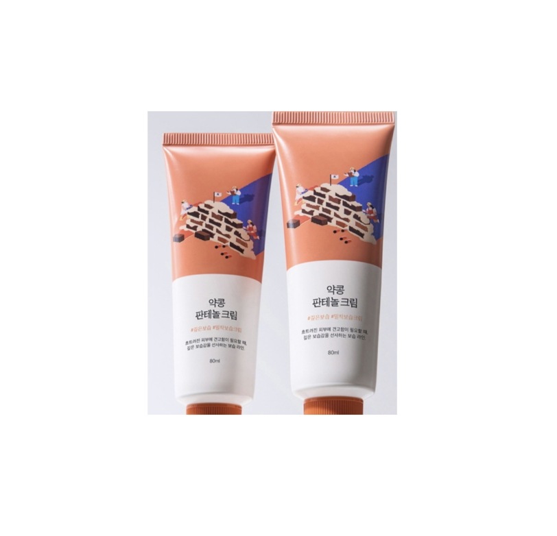 薬豆パンテノールクリーム 80ml X 2 (1+1) 保湿 セラミド 韓国コスメ 栄養クリーム