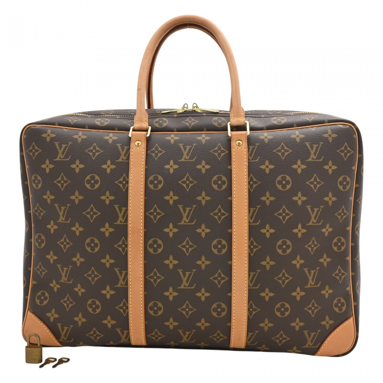 【中古】ルイヴィトン モノグラム シリウス45 ボストンバッグ トラベルバッグ 旅行鞄 Aランク lv7837vv