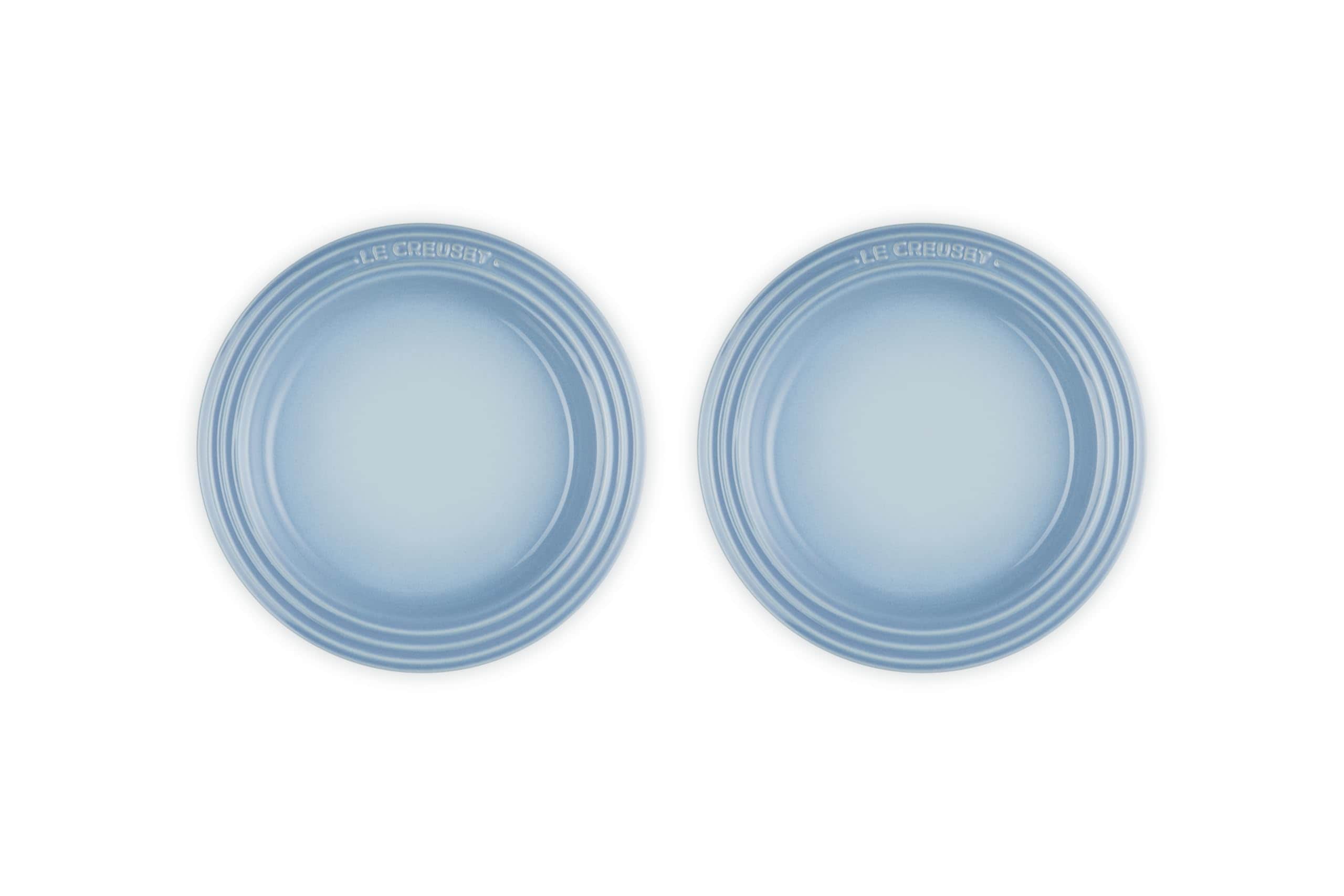 ル・クルーゼ(Le Creuset) プレート 皿 18cm 2枚 セット 結婚祝い 記念日 ブライダル ギフト プレゼント 引出物 お祝い 耐熱 耐冷 電子レンジ 食洗器 オーブン 対応 コースタル