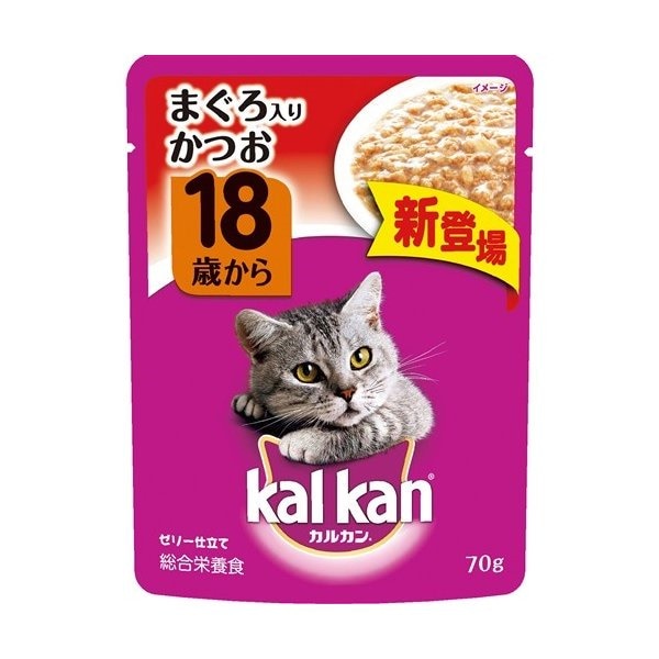 マース カルカン 18歳から まぐろ入りかつお 70g 価格比較 価格 Com