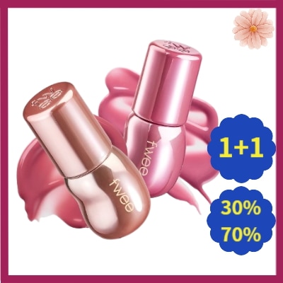 【1+1】3Dボリューミンググロス(30%/70%)/ボリュームリップ/リップグロス/グロッシーリップ/ツヤ/立体リップ/透明感/ナチュラル発色/ベタつかない/唇ケア/縦ジワカバー