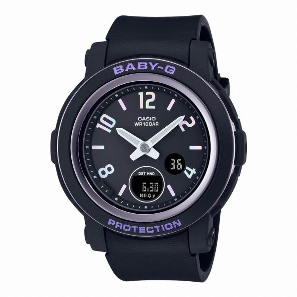 取寄品 正規品 CASIO腕時計 カシオ BABY-G ベイビージー アナデジ表示 アナログ&デジタル 丸形 クオーツ BGA-290DR-1AJF レディース腕時計