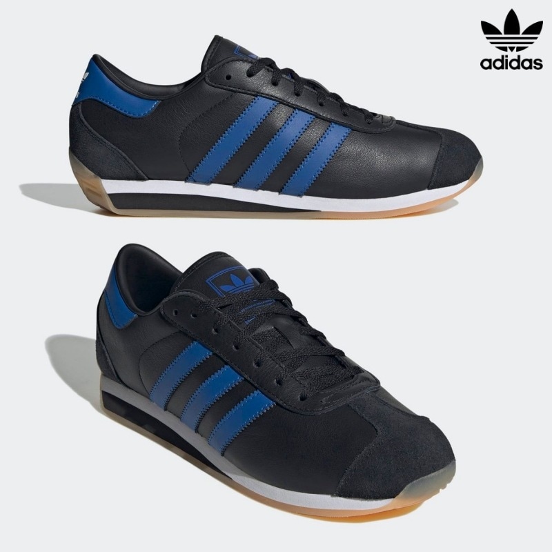 [ADIDAS] アディダス スニーカー カントリー II / BLACK
