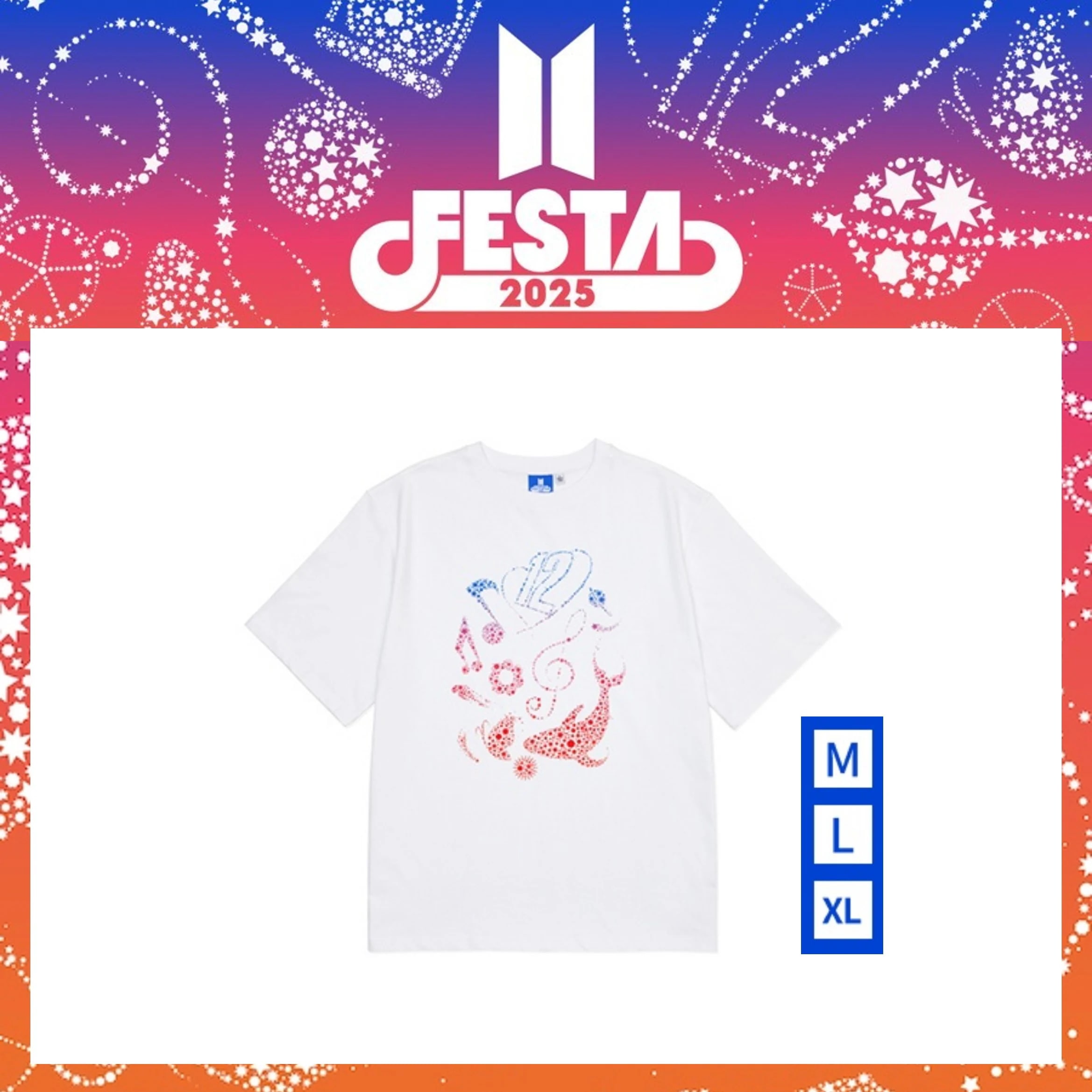【国内発送】 【公式】 BTS 【 S/S T-SHIRT 】 BTS 2025 FESTA 公式MD