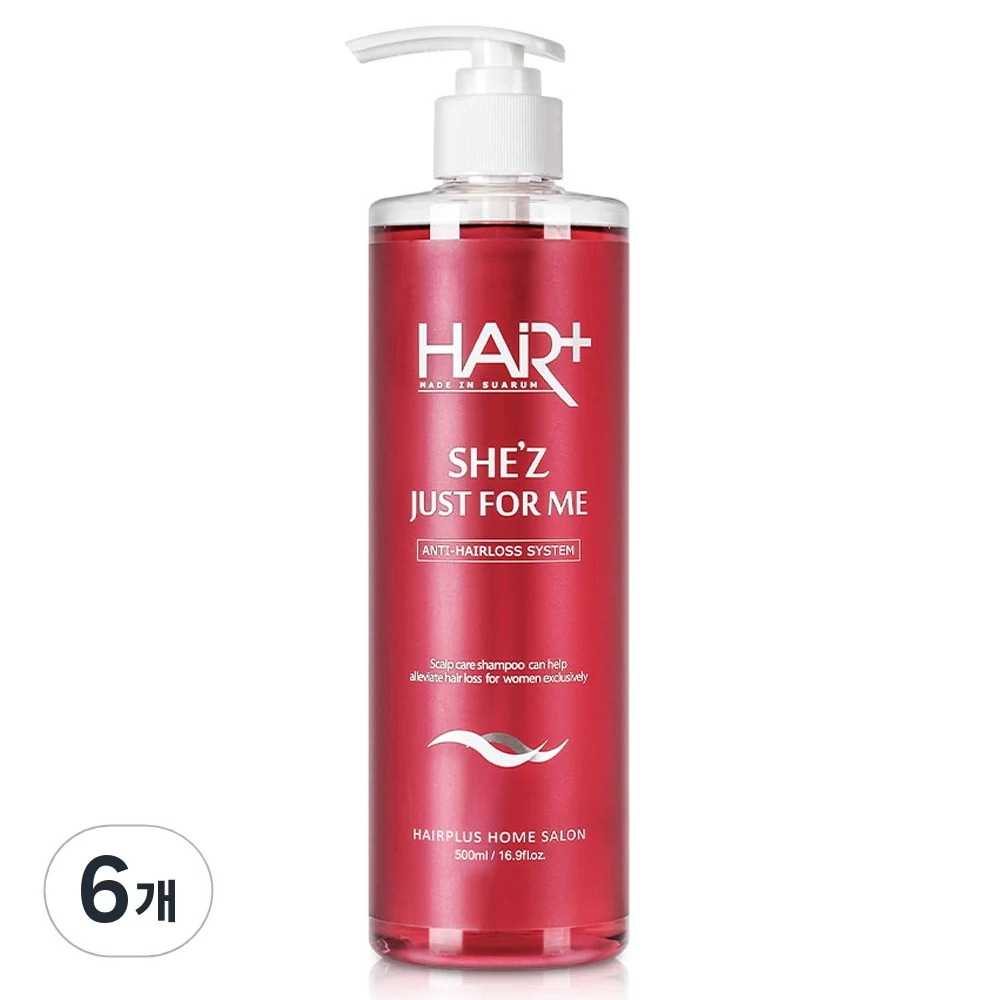 女性用脱毛緩和シャンプーハグベリー香り, 500ml, 6個