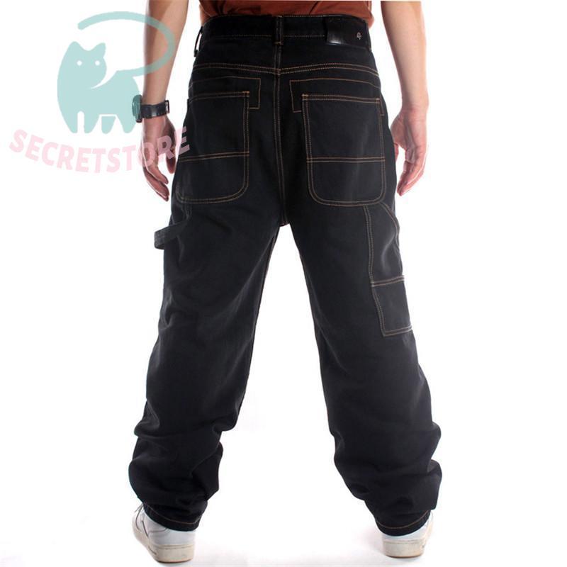 極太 ワイドパンツ バギーパンツ メンズ デニム ジーンズ ルーズフィット ゆったり B系 ストリート ヒップホップ HIPHOP スケートボード