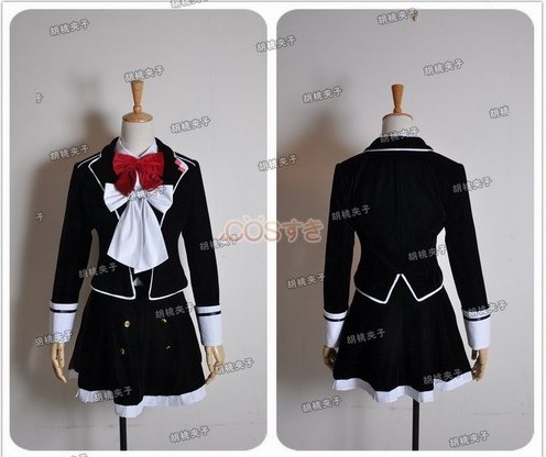 【短納期】DIABOLIK LOVERS -ディアボリックラヴァーズ- 小森ユイ こもり ユイ 女子制服 コスプレ衣装 COS 高品質 新品 Cosplay アニメ