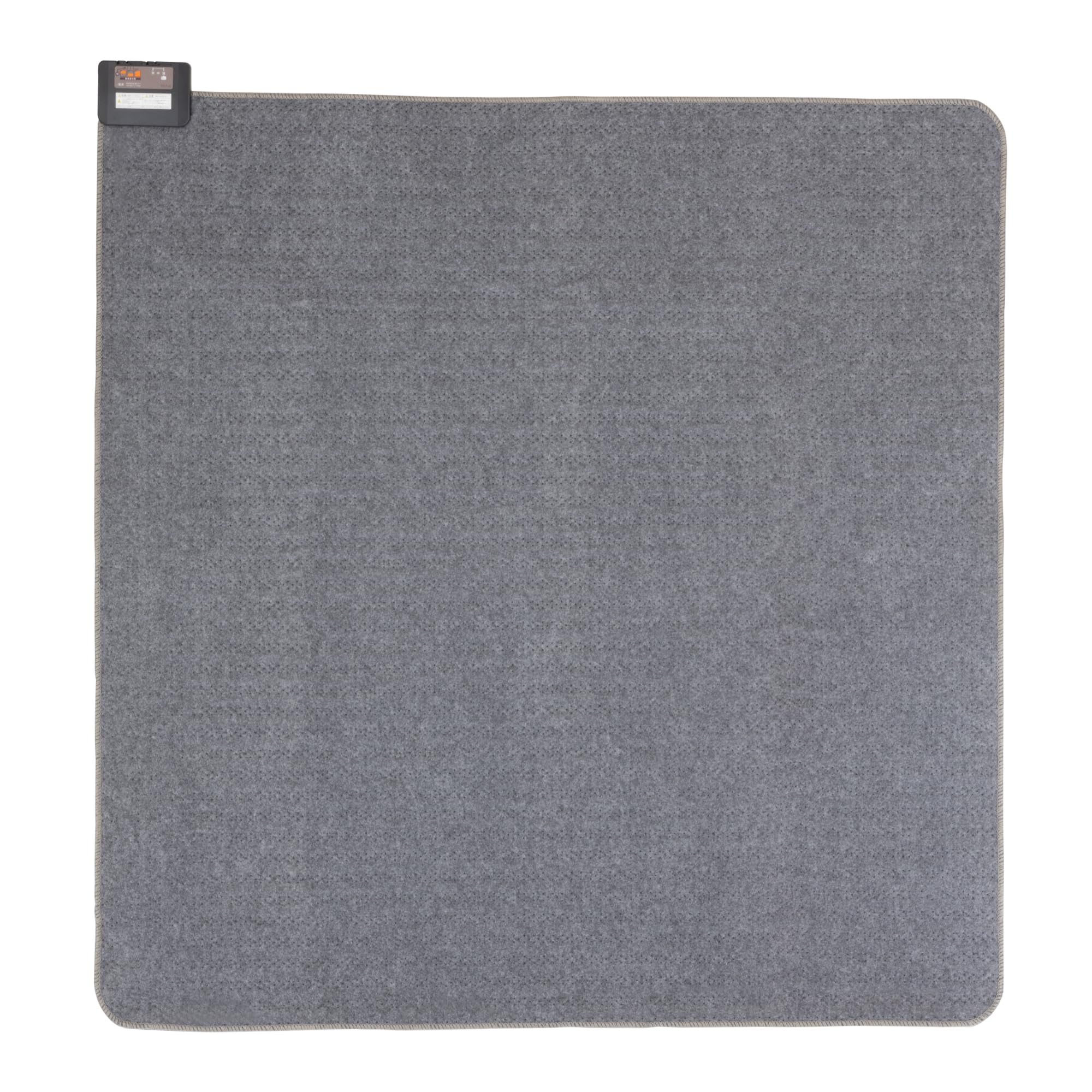 Mofua ホットカーペット 2畳相当 本体 168×168cm 自動8時間オフタイマー 暖房面切替 温度調節こたつ併用可 ダニクリーン機能 コンパクト収納 グレイ MFU201UH