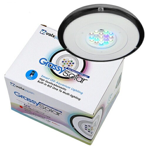アウトレット品　ボルクスジャパン　Ｇｒａｓｓｙ　Ｓｏｌａｒ　Ｆｒｅｓｈ／フレッシュ　訳あり　水槽　ライト　照明　ＣＲＣ10―15―10―20―50