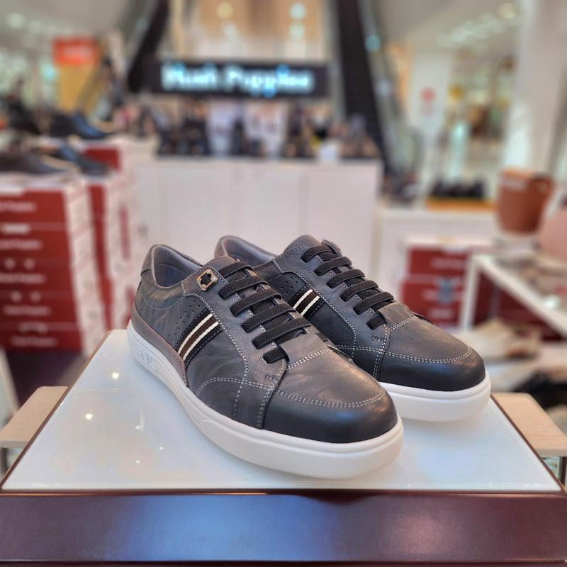 男性用 履き心地の良い滑り止めソール コンフォート カジュアル バンドストラップ スニーカー 3m26557-D_CA