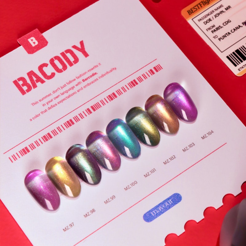 mayour / BACODY Magnetic gel Nail 8 Set