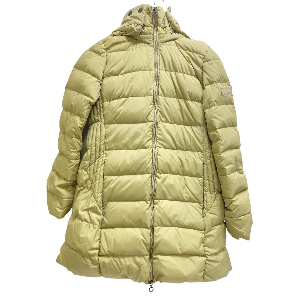 03 ナイロン ダウンジャケット カーキ レディース ブランド