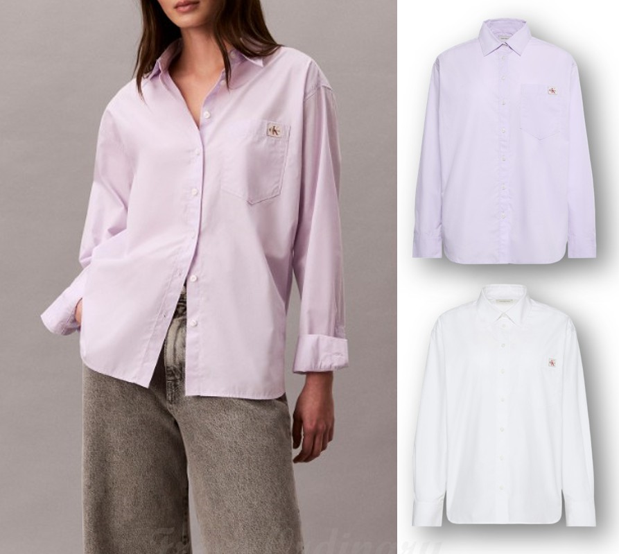 Poplin Relaxed Shirt (47F147G)