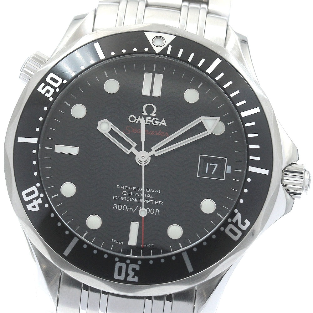 オメガ OMEGA 212.30.41.20.01.002 シーマスター プロダイバーズ 300M デイト コーアクシャル 自動巻き メンズ 保証書付き_888160【中古】 214,100円