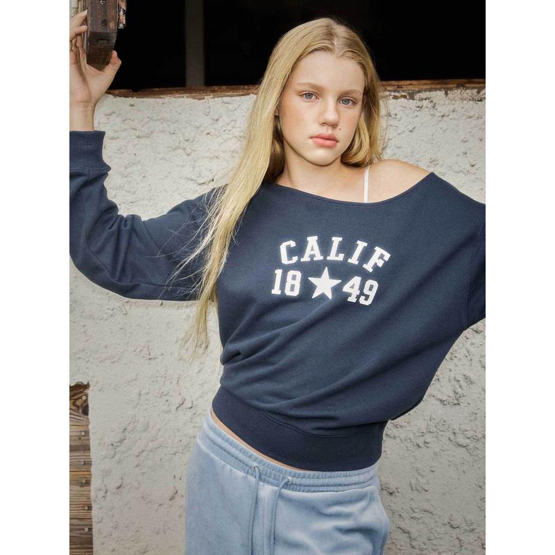 女性 Cali Raw Cut スウェットシャツ(ルーズフィット) WHMWF4T92F_s