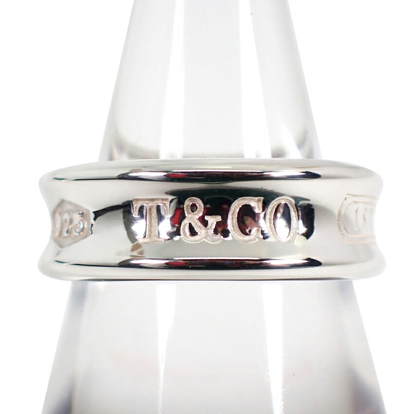 【中古】TIFFANY/ティファニー 925 1837 リング 13号[g382-69］
