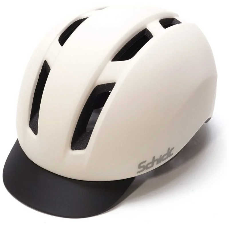 サギサカ　自転車用ヘルメット Schick (シック) (Lサイズ：57～60cm) マットオフホワイト　46506