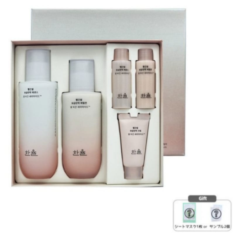 赤い米保湿弾力エッセンス+エマルジョン2点セット(エッセンス150mL+エマルジョン125mL)