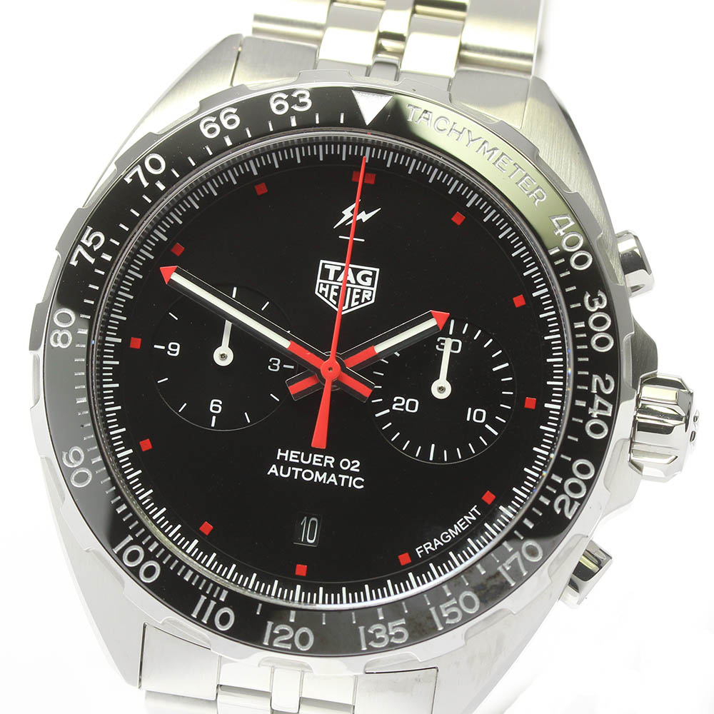 美品箱・保証書付き【TAG HEUER】タグホイヤー フォーミュラ1 フラグメントデザイン ホイヤー02 CAZ201A.BA0641 自動巻き メンズ【中古】