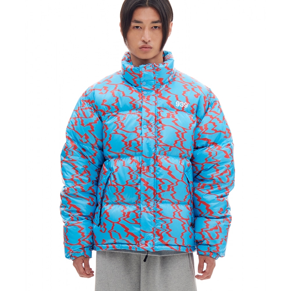 アーカイブボールド [コーディメーカーファティーグピック] ノイズパファーダウンジャケット (ブルー) 11,972円